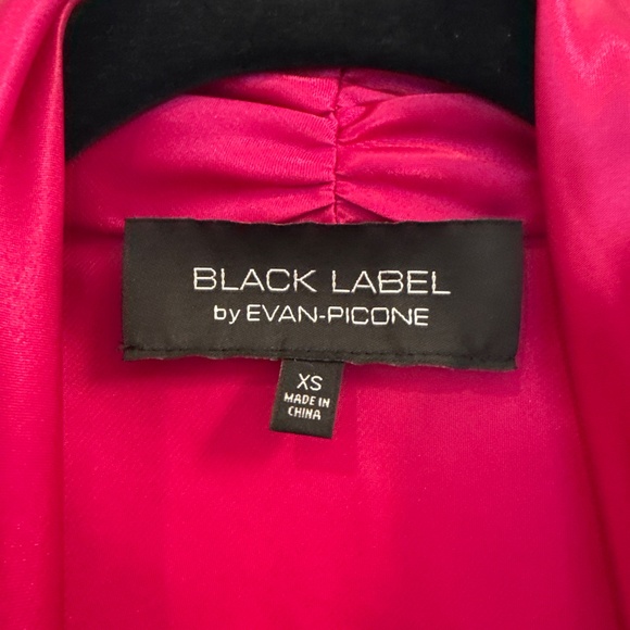 Black Label by Evan Picone Hot Pink Sleeveless Blouse - Picture 2 of 4